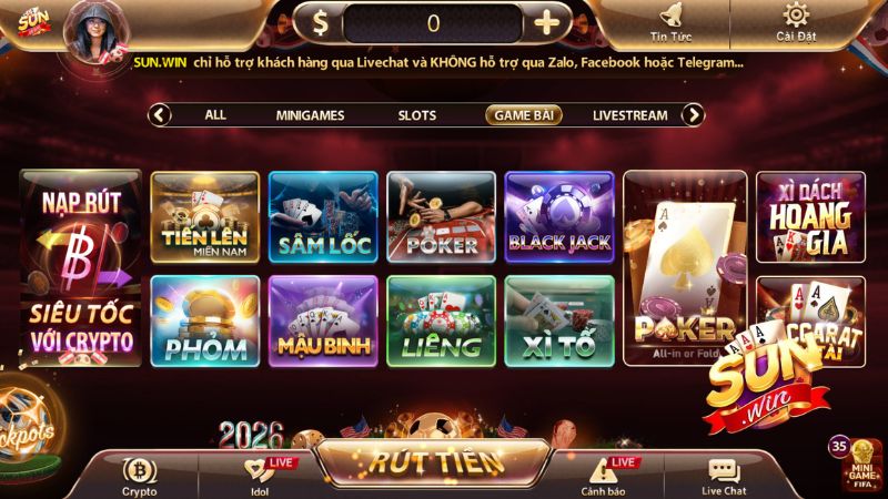 Kho game bài đa dạng, đồ họa 4K sắc nét và chân thực