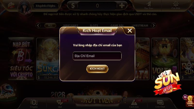 Tặng ngay giftcode khởi nghiệp khi xác thực tài khoản